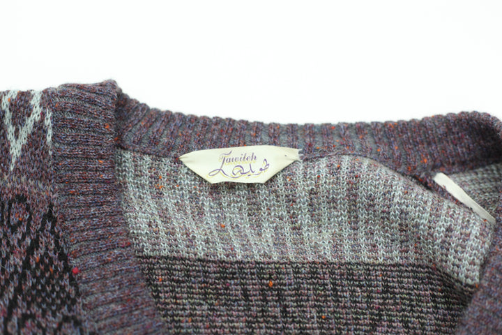 Vintage Knitted Sweater Cardigan