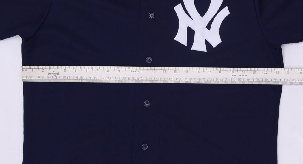 Vintage Majestic New York Yankees Baseball Navy Jersey Made In USA L | Migration_Jerseys - View 6 | Fashion Rerun