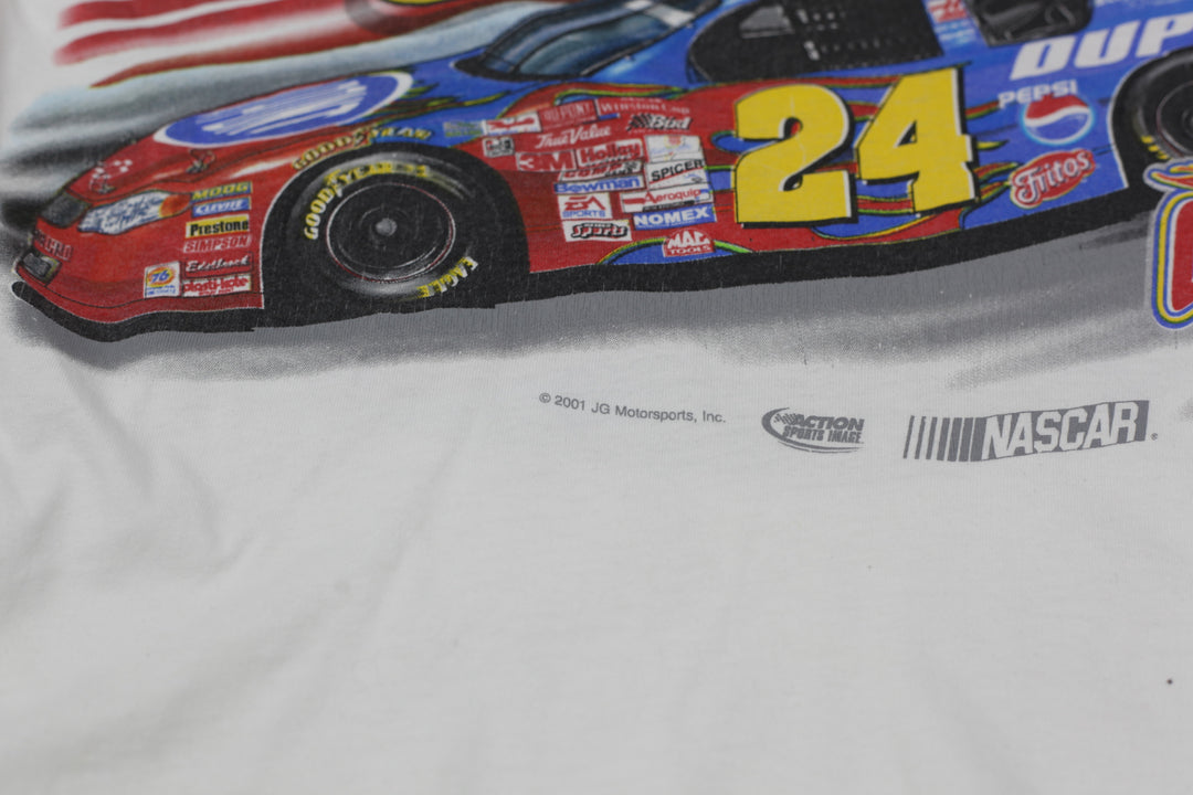 2001 Vintage Jeff Gordon Nascar Winston Cup Series Champion AOP T-Shirt 2XL | Migration_T-Shirts UAENAT40 - D | Fashion Rerun