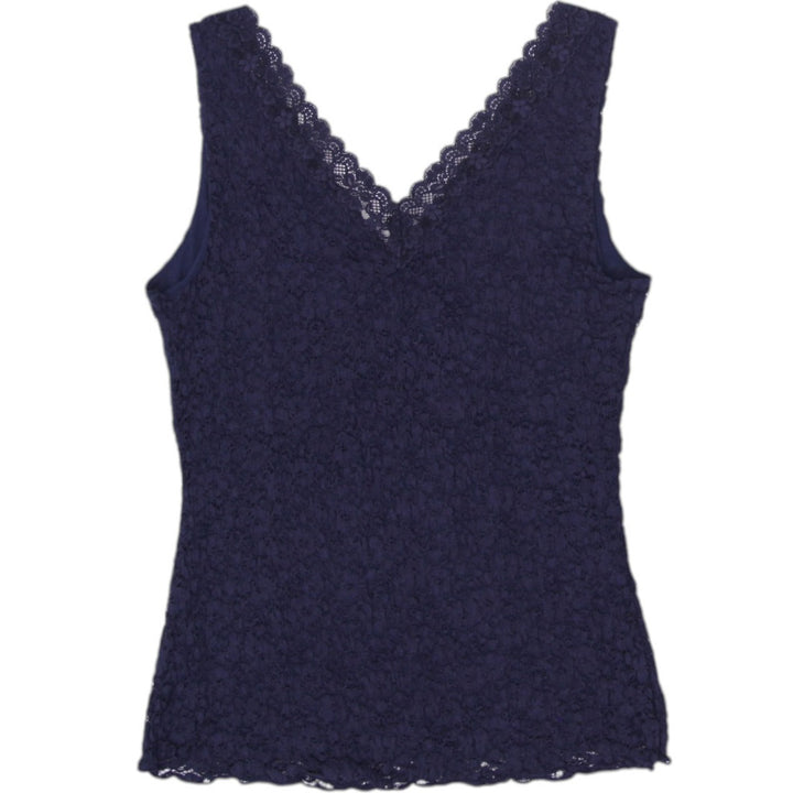 Y2K Ladies Lace V-Neck Camisole Top Size M | Migration_Y2K Tops - Side View | Fashion Rerun