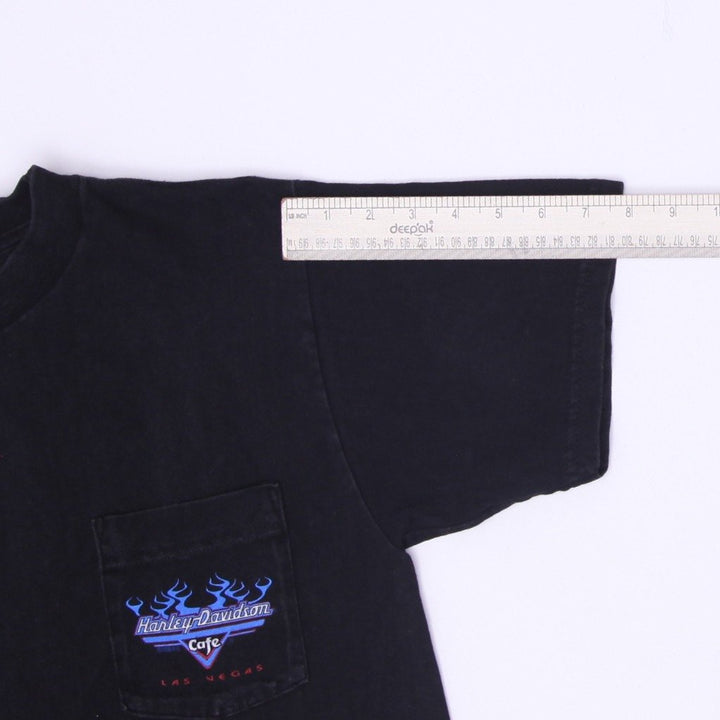 Vintage Harley-Davidson Cafe Las Vegas Pocket T-Shirt Size M