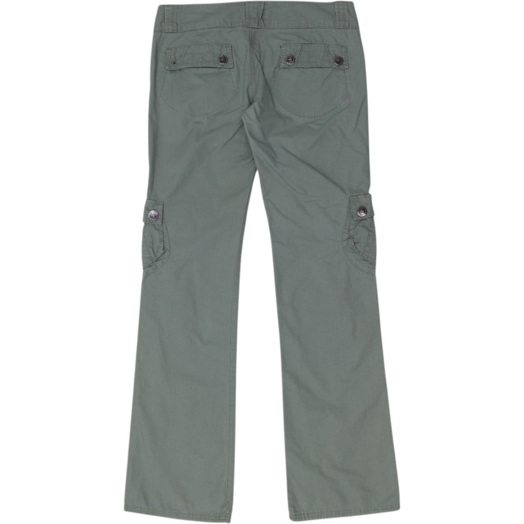 Y2K Ladies O'Neill Cargo Sage Green Pants