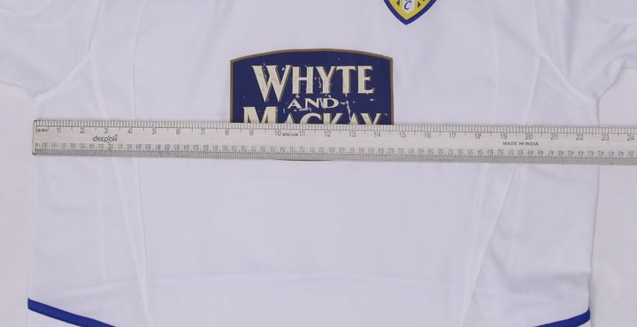 Mens 2003-04 Leeds United Mackay Nike FC home Soccer Jersey L | Migration_Jerseys - View 8 | Fashion Rerun