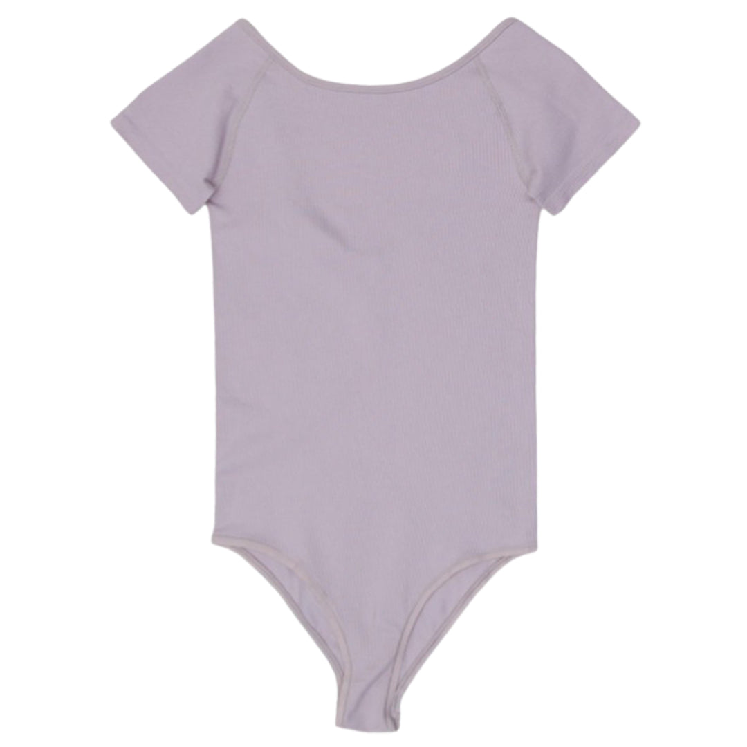 Ladies Lululemon Logo Short Sleeve Bodysuit