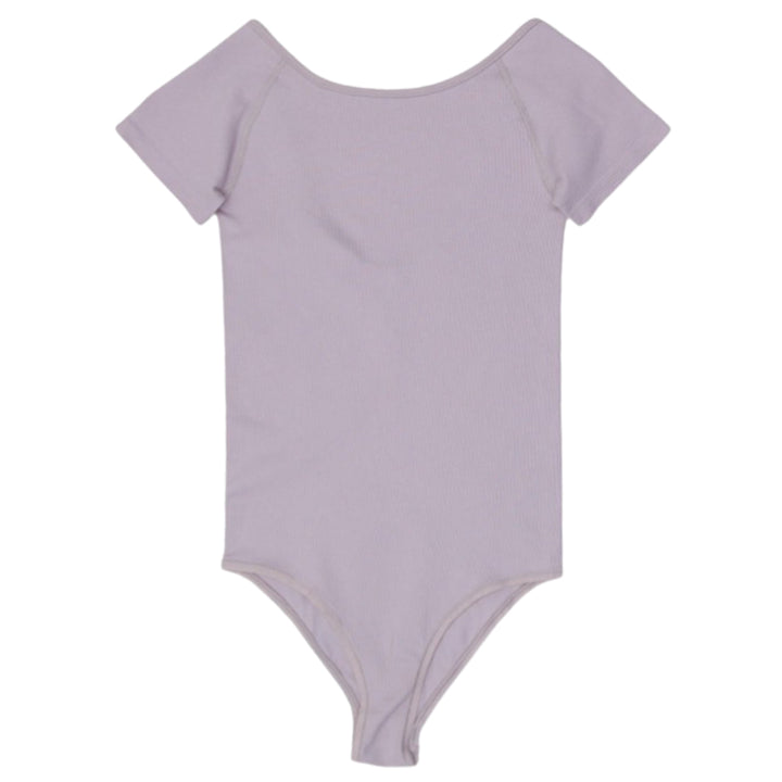 Ladies Lululemon Logo Short Sleeve Bodysuit