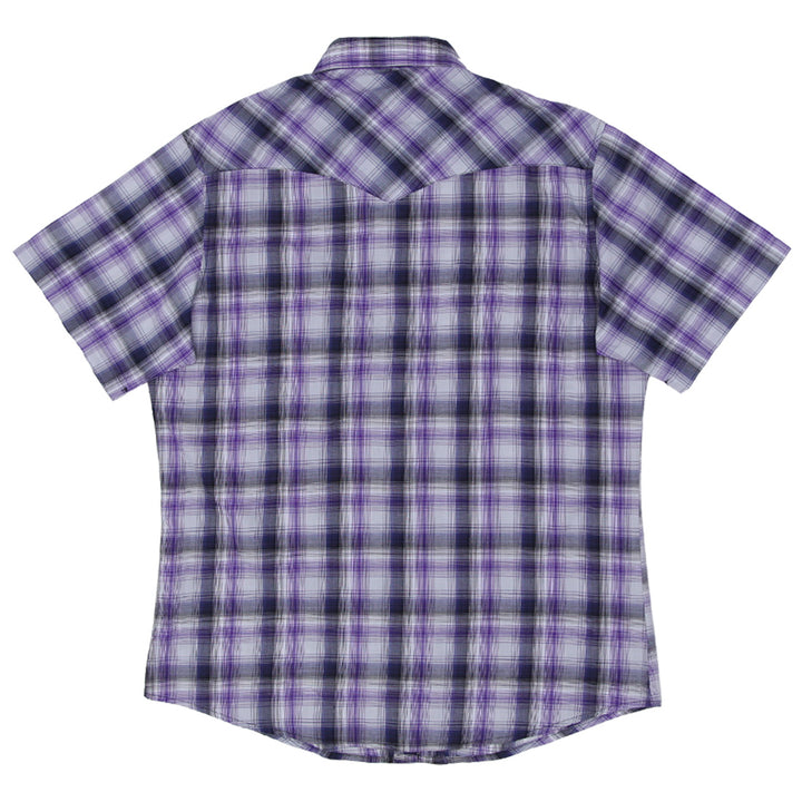 Vintage Wrangler Pearl Button Plaid Western Shirts Size L - Fashion Rerun Vintage Migration_Shirt