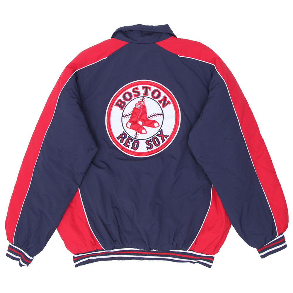 Vintage Boston Red Sox Quilted Full Zip Jacket by Carl Banks G-III Sports - Fashion Rerun Vintage Migration_Jacket