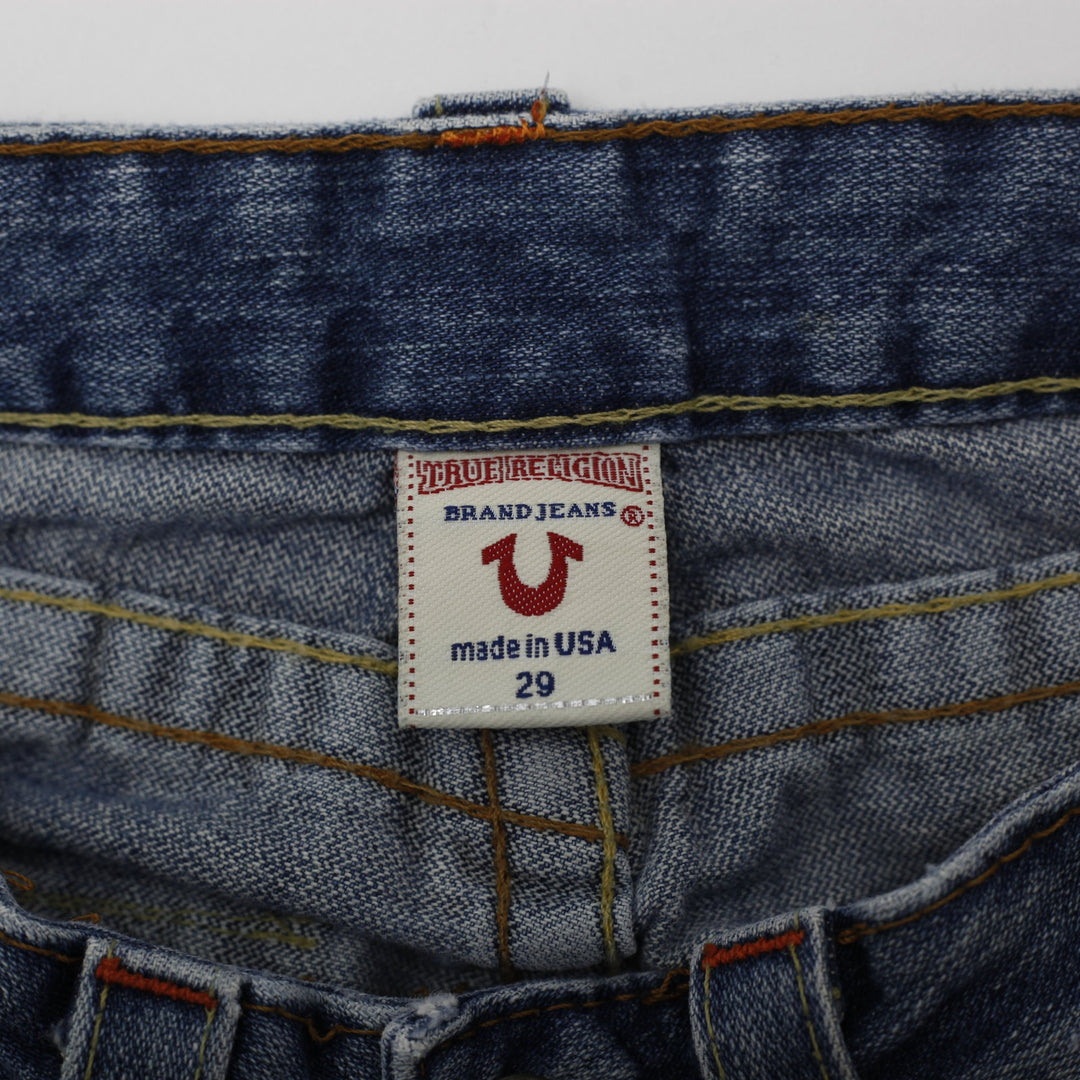 Ladies True Religion Joey Distressed Denim Jeans Size 29