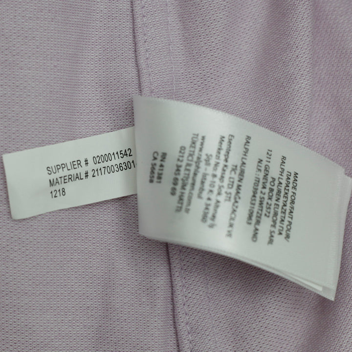 Ladies Ralph Lauren Knit Oxford Button Down Shirt Size M