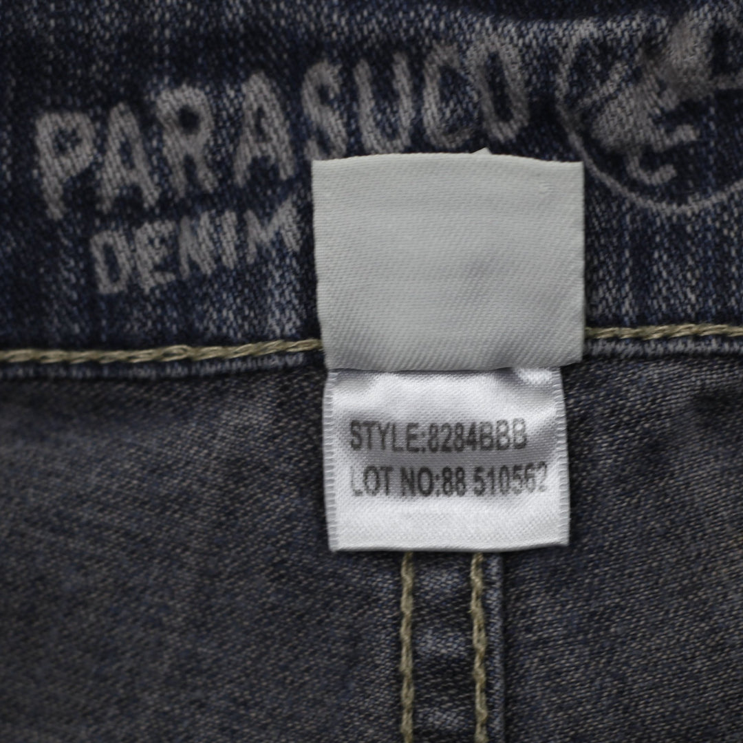 Y2K Ladies Parasuco Cult Denim Y2K Snap Waist Low Rise Bootcut Jeans Size 28