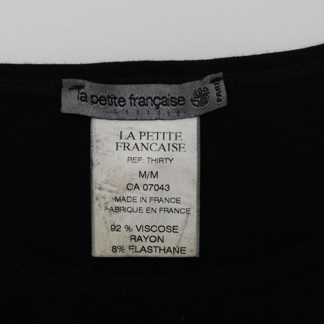 Y2K Ladies La Petite Francaise Graphic Tee Size M | Migration_Y2K Tops - Back View | Fashion Rerun