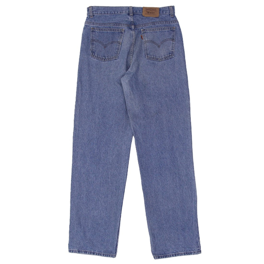Vintage Mens Levis Blue Jeans Straight Leg Denim
