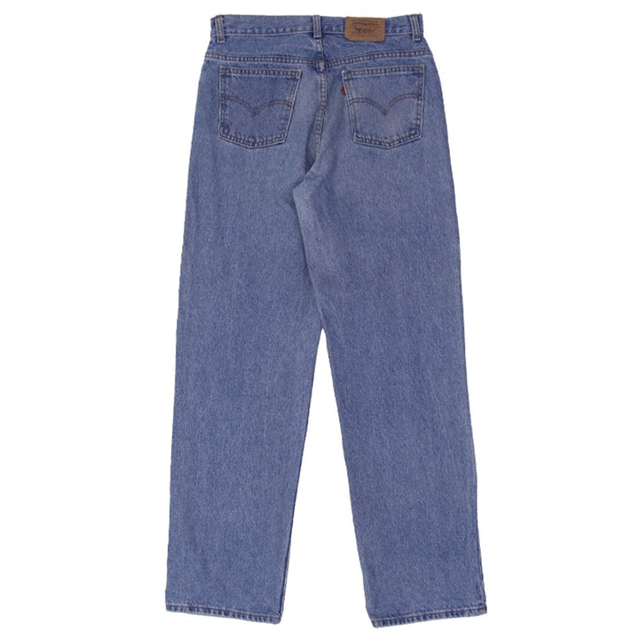 Vintage Mens Levis Blue Jeans Straight Leg Denim