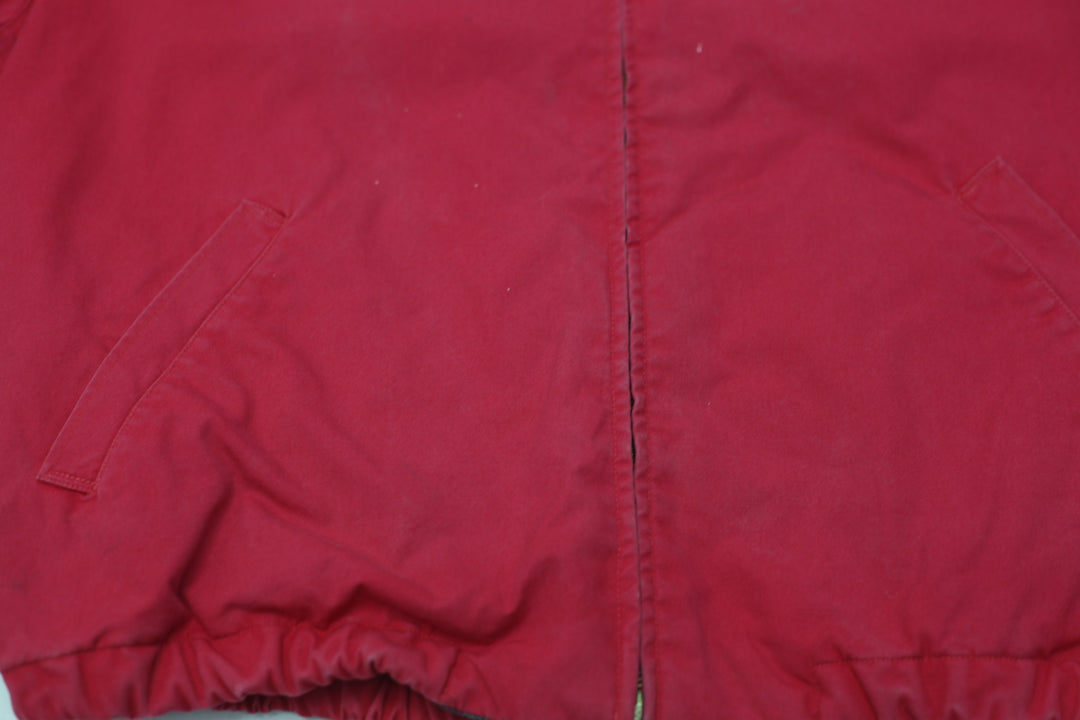 Vintage Polo by Ralph Lauren Red Harrington Jacket