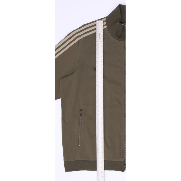 Mens Adidas Neighborhood Track Jacket Olive Full Zip Graphic Jacket Size 2XL