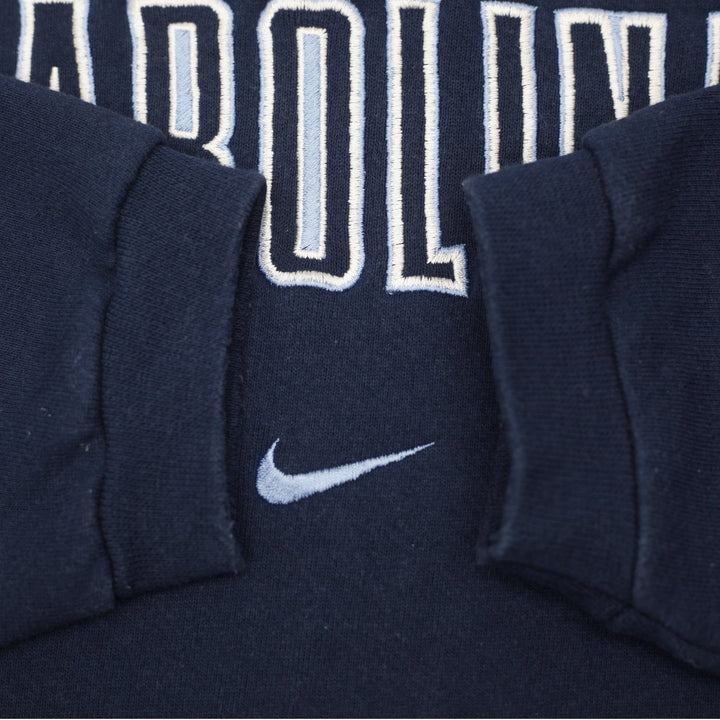 Vintage 90s Nike Center Swoosh Carolina UNC Crewneck Sweatshirt Size L