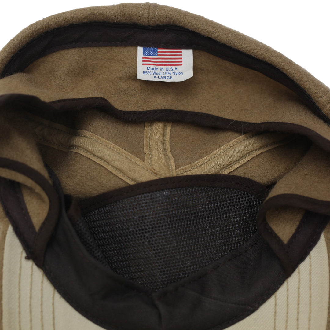 Vintage Cap Brown Duck Cotton Hunting Cap - Fashion Rerun Vintage Migration_Accessories