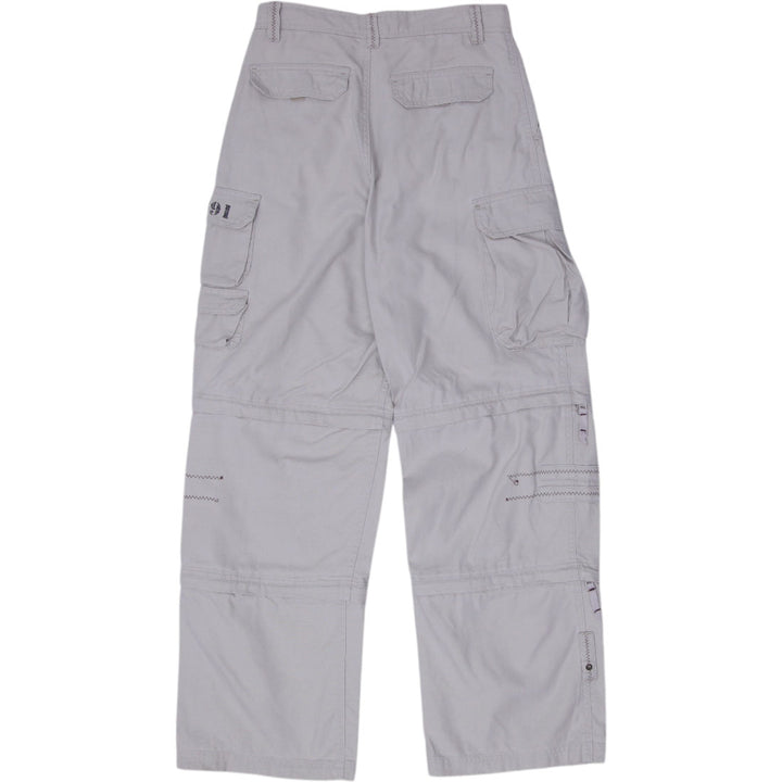 Ladies Camouflage Ramie Cotton Workwear Cargo Pants Size 18 | Migration_Pants - Side View | Fashion Rerun