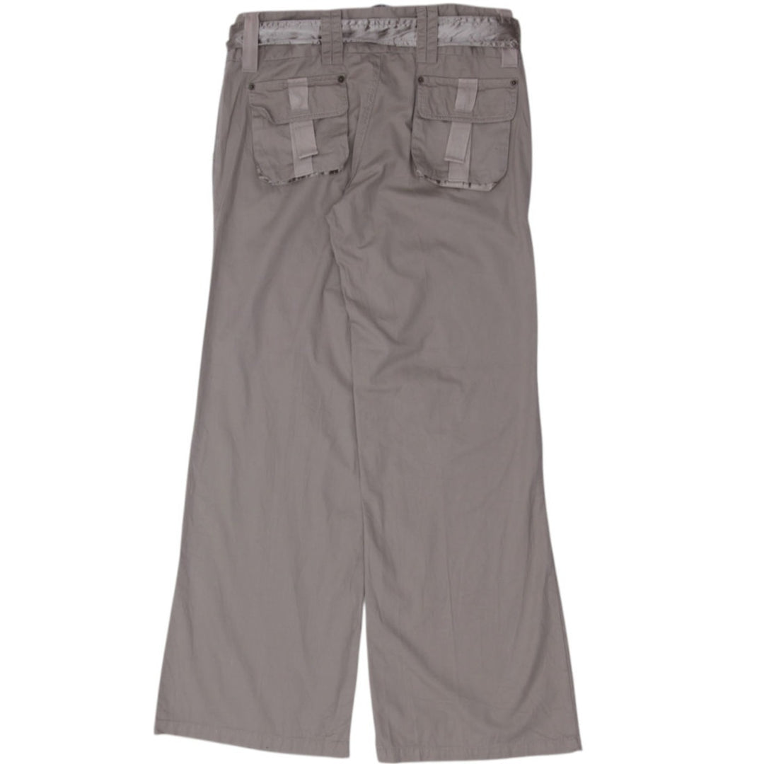 Y2K Ladies Wide Leg Utility Cargo Pants