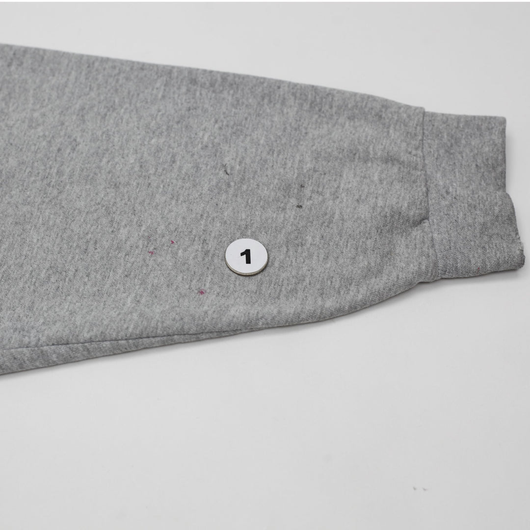 Vintage Mens Nike Sweatshirt Gray Embroidered Swoosh Logo