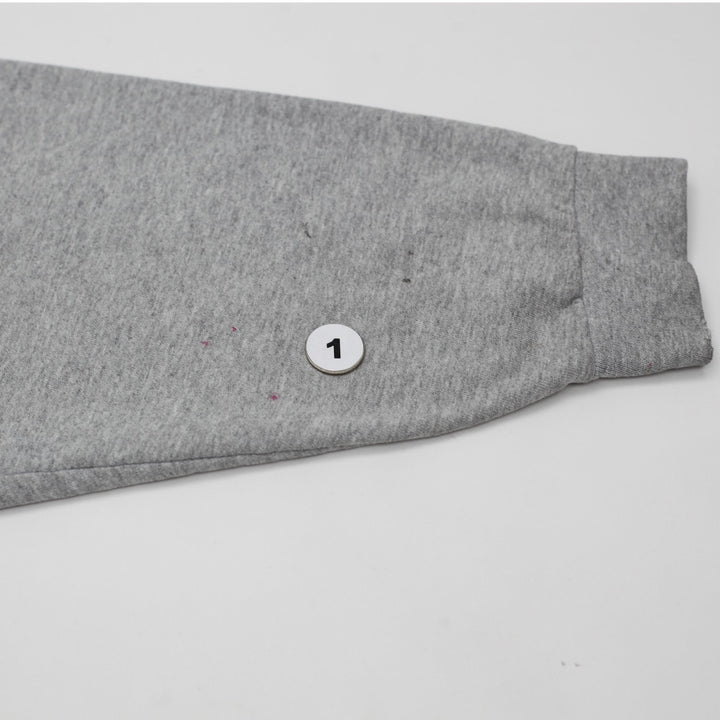 Vintage Mens Nike Sweatshirt Gray Embroidered Swoosh Logo