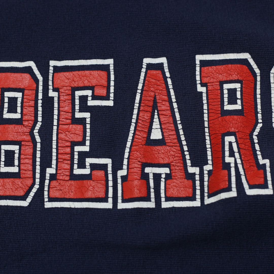 Vintage Champion Reverse Weave Chicago Bears Sweatshirt Navy Size XL, 1990's Distressed - Fashion Rerun Vintage Migration_Sweaters