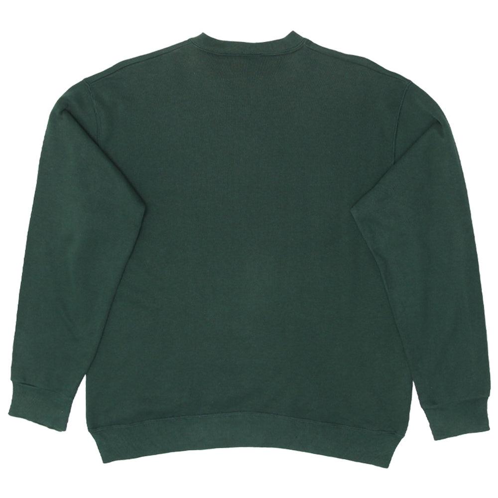 Vintage 1992 Miami Hurricanes Crewneck Sweatshirt-Salem Sportswear, Green Size L - Fashion Rerun Vintage Migration_Sweaters