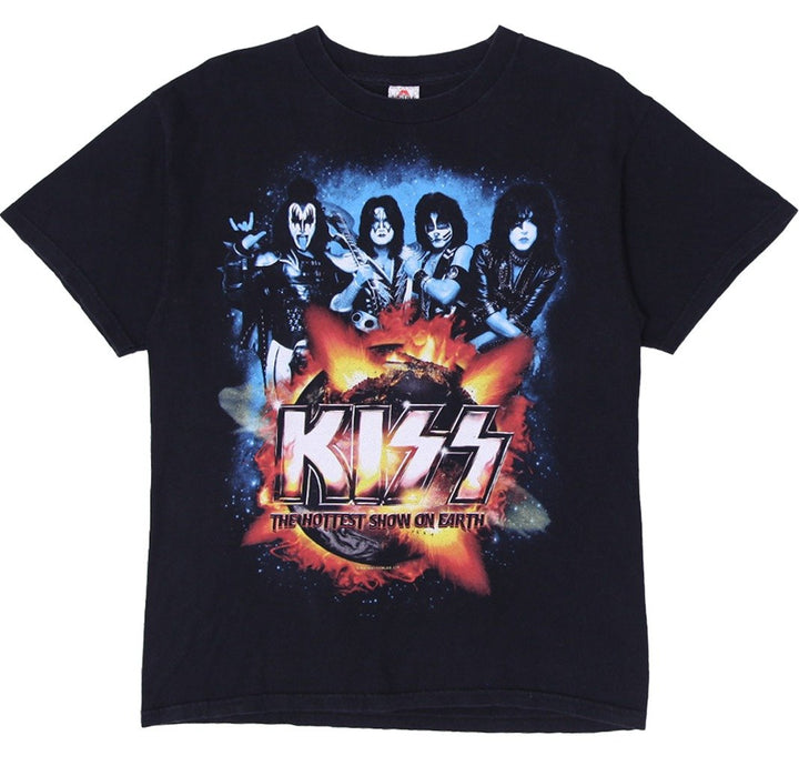 Mens KISS The Hottest Show On Earth North America Tour 2011 T-Shirt