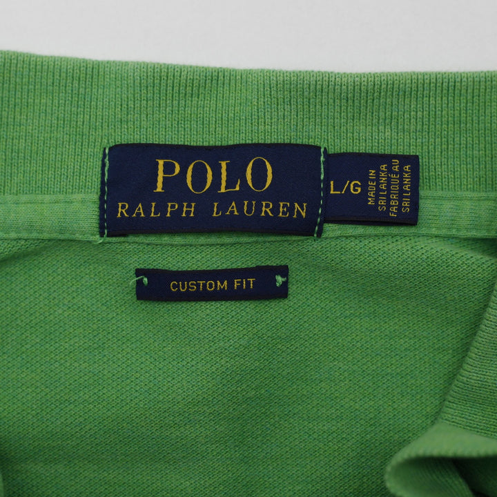 Mens Polo Ralph Lauren Custom Fit Polo T-Shirt Size L