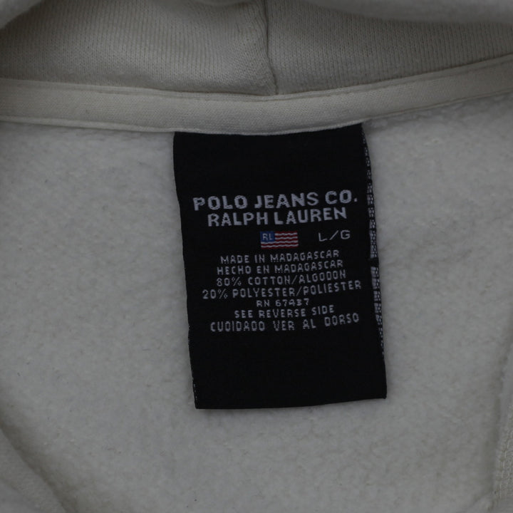 Vintage Polo Jeans Company Ralph Lauren Pullover Hoodie Size L - Fashion Rerun Vintage Migration_Sweaters