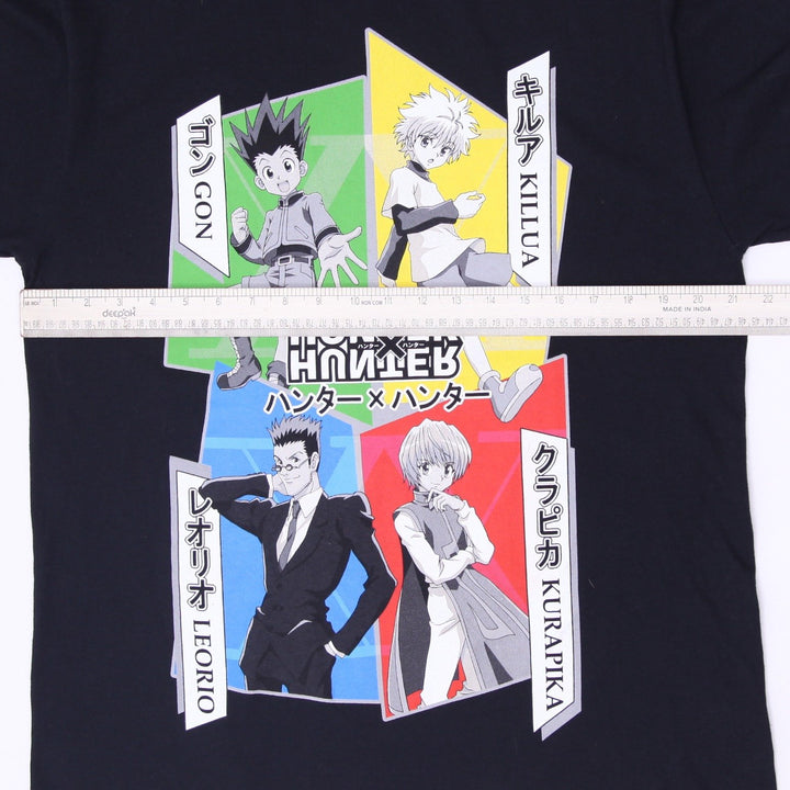 Mens Hunter x Hunter Gon Killua Kurapika Leorio T-Shirt Size L