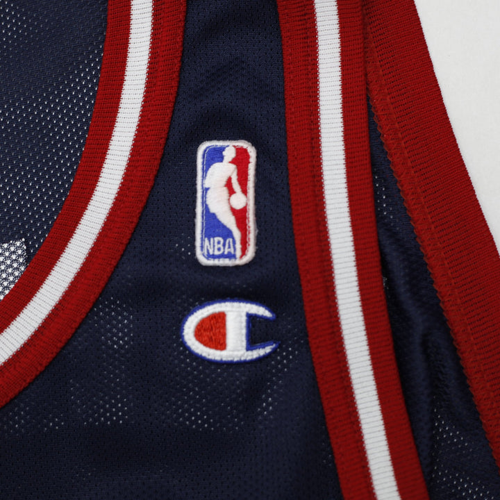 Vintage 90s Houston Rockets Clyde Drexler Champion Basketball Jersey Made in USA | Migration_Jerseys - Altern | Fashion Rerun
