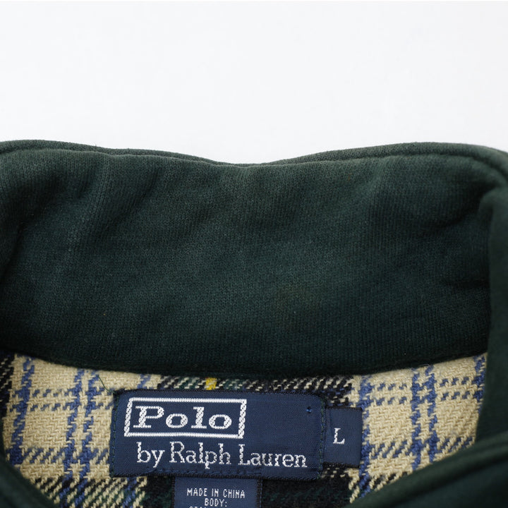 Vintage Mens Polo Ralph Lauren Dark Green Puffer Vest Size L | Migration_Vests - Alternate View | Fashion Rerun