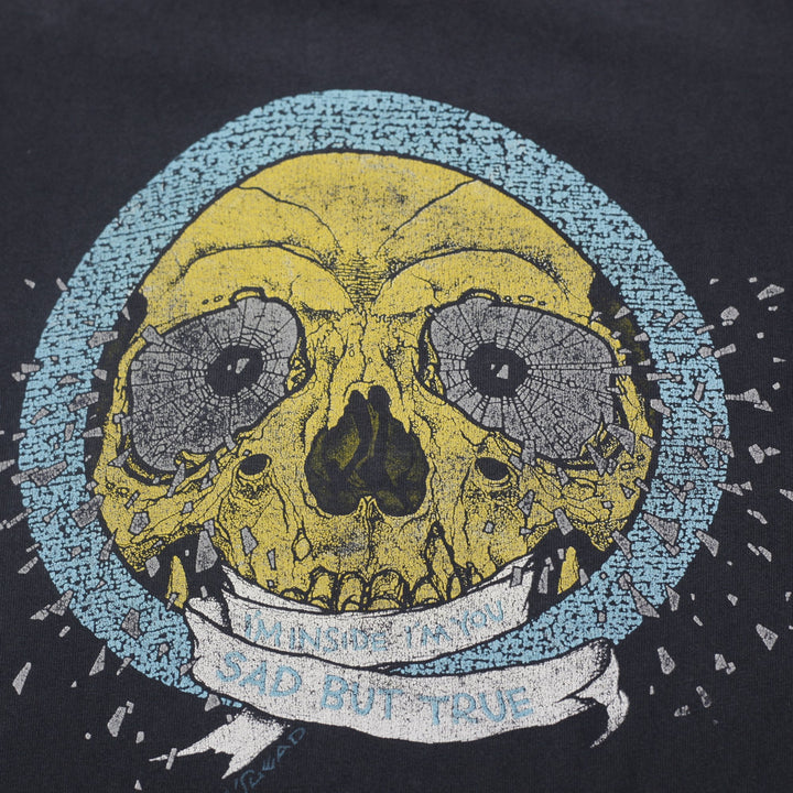 Vintage 90s Metallica "Sad But True" Skulls Band T-Shirt USA Made Brockum Size L