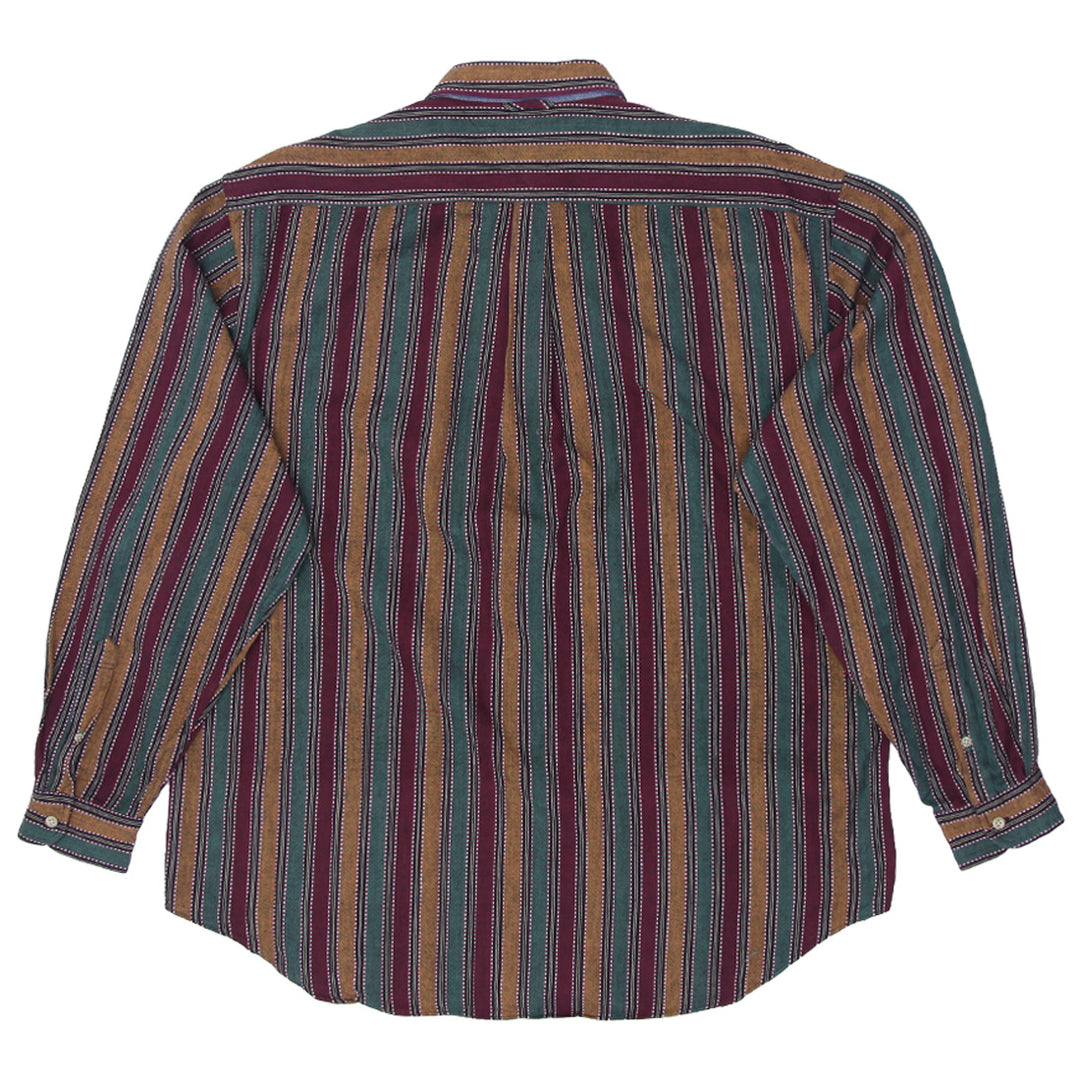 Vintage Tommy Hilfiger Striped Long Sleeve Shirt