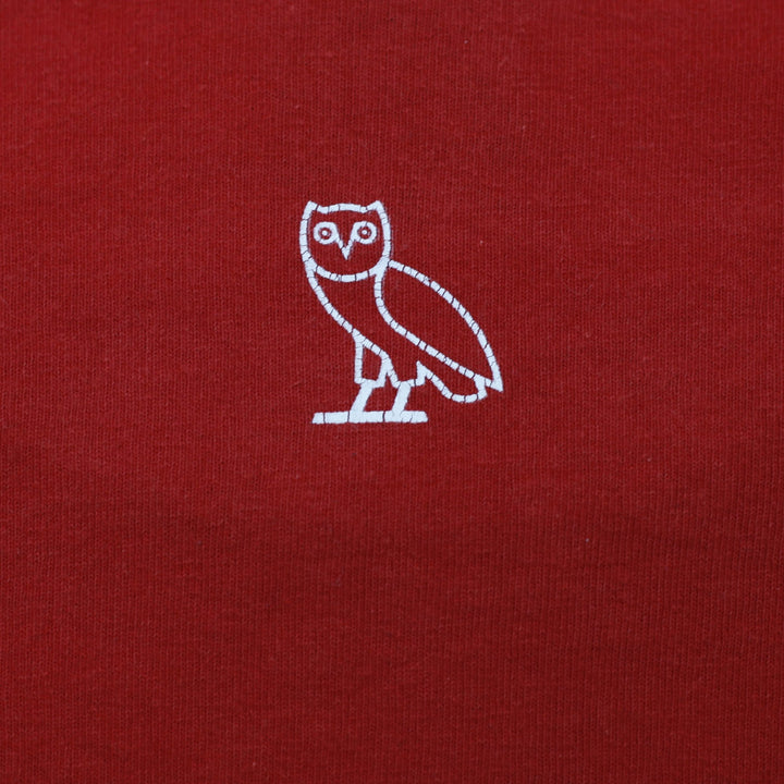 Mens OVO Athletics Red Short Sleeve T-Shirt Size Large