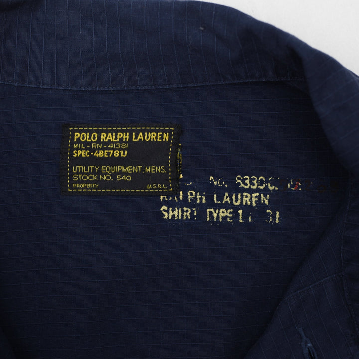 Vintage Mens Polo Ralph Lauren Military Army Naval Jacket Size XXL | Migration_Jackets - Back View | Fashion Rerun