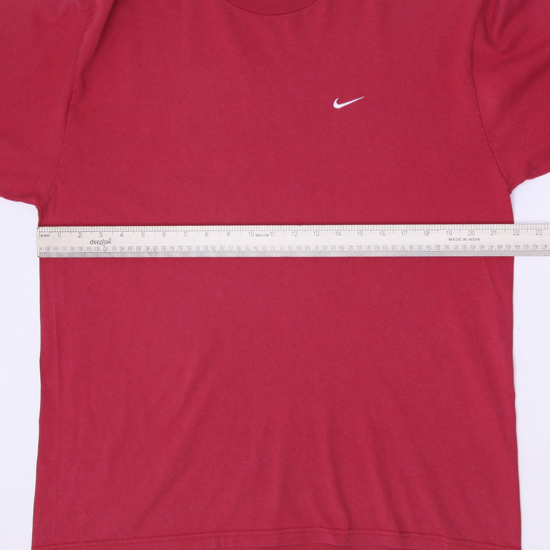 Vintage Mens Nike Mini Swoosh Crewneck T-Shirt Size L