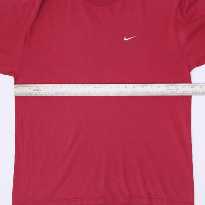 Vintage Mens Nike Mini Swoosh Crewneck T-Shirt Size L