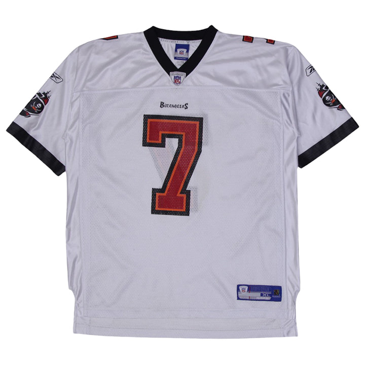 Mens 2007 White Tampa Bay Buccaneers #7 Jeff Garcia NFL Football Jersey