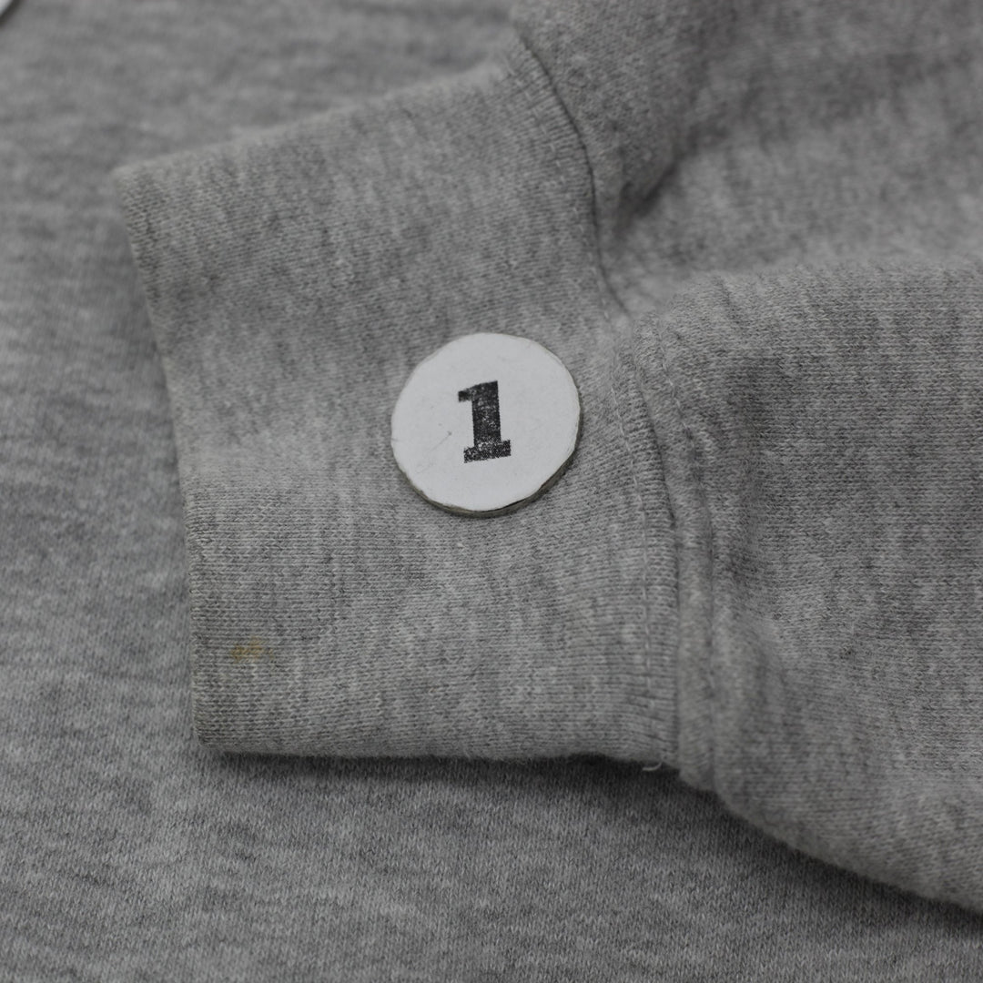 Vintage Mens Nike Lakers Hoodie Gray Sweatshirt Logo NBA Size XL