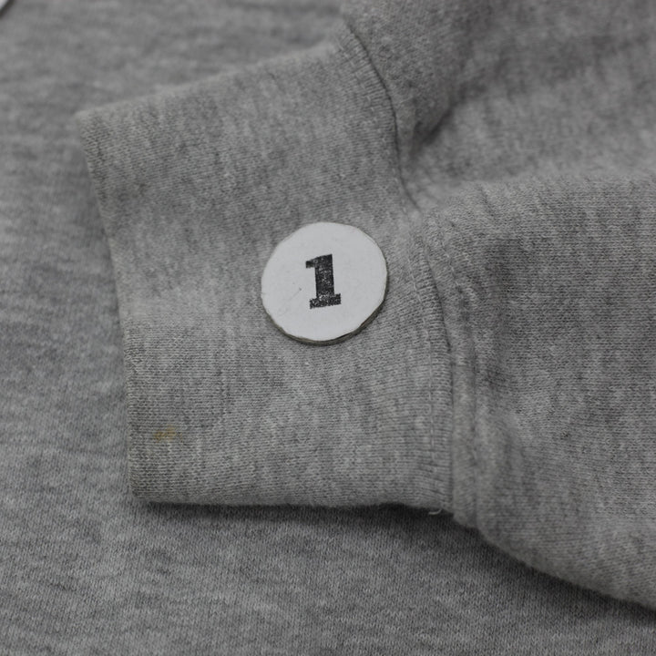 Vintage Mens Nike Lakers Hoodie Gray Sweatshirt Logo NBA Size XL