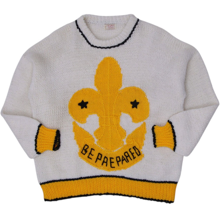 Vintage Patons The Great Outdoors Beavers Cubs Scouts Venturers Sweater | Migration_Knitwear & Sweaters | Fashion Rerun