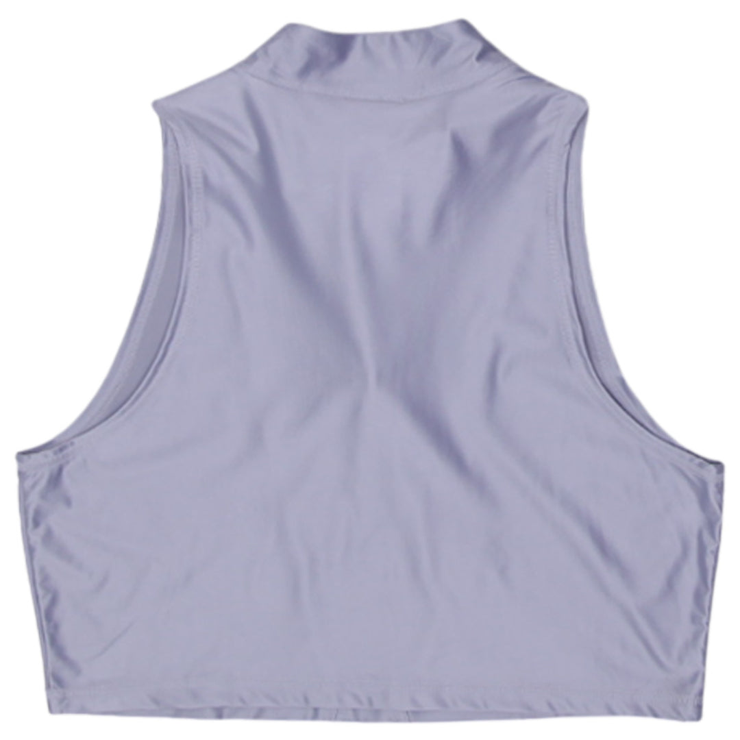 Ladies Reebok Shiny Lycra Crop Top