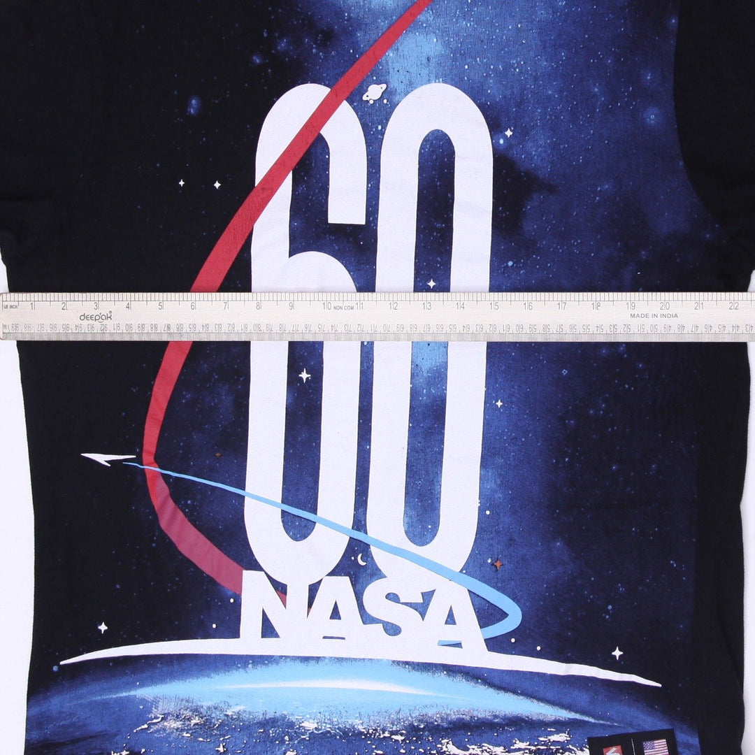 Y2K Mens Southpole NASA 60th Anniversary Space Galaxy T-Shirt Size XL