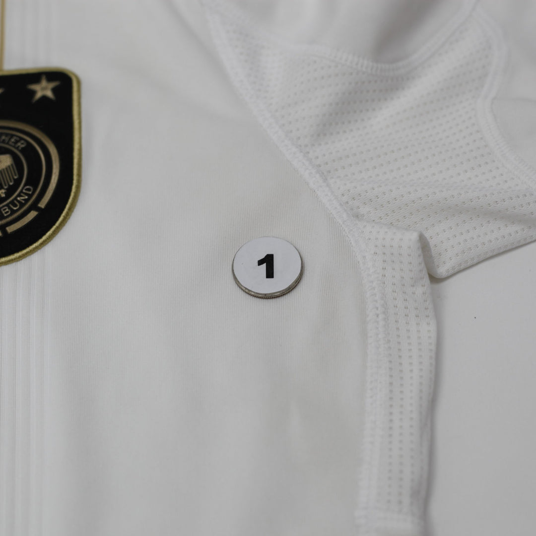 Mens Adidas 2010-11 Germany Soccer Jersey White Team Size M
