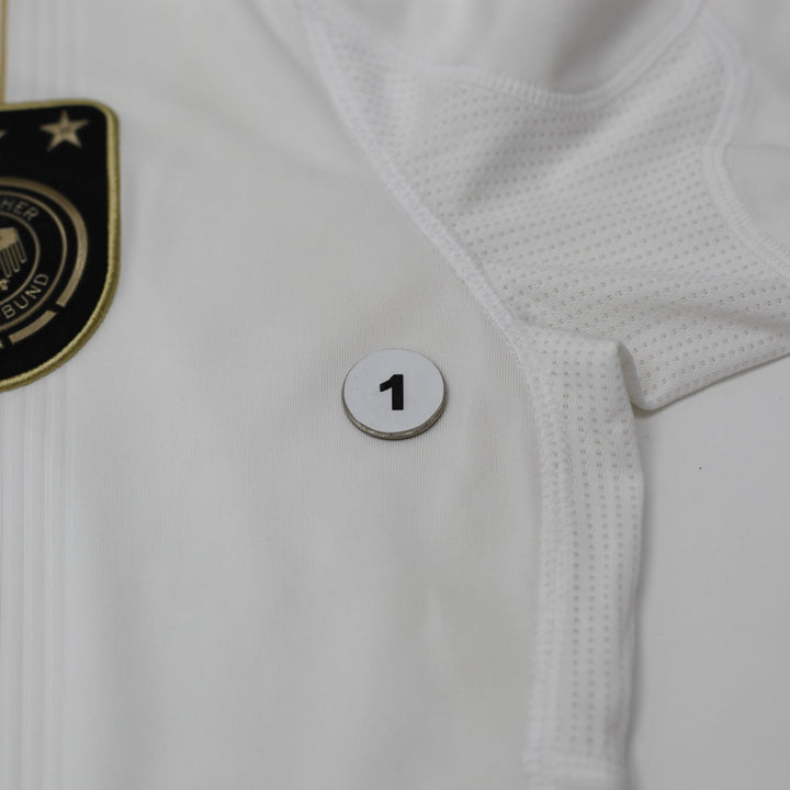 Mens Adidas 2010-11 Germany Soccer Jersey White Team Size M