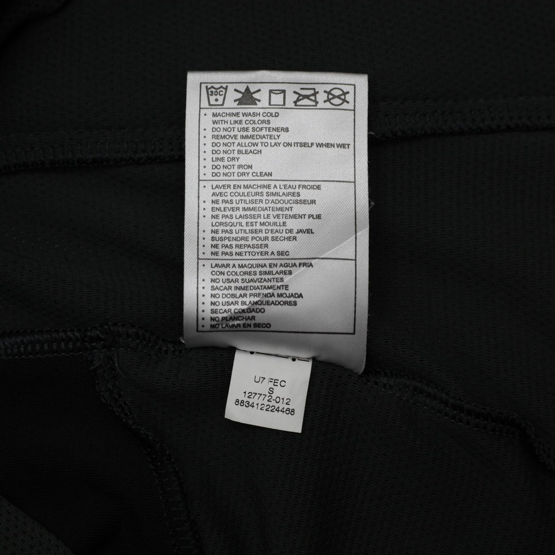Ladies Nike FIT DRY Full-Zip Track Jacket Black Charcoal Grey Size S