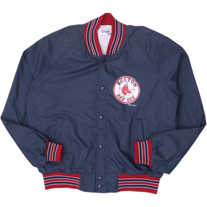 Vintage Chalk Line Boston Red Sox Varsity Jacket Navy Made In USA L | Migration_Jackets | Fashion Rerun