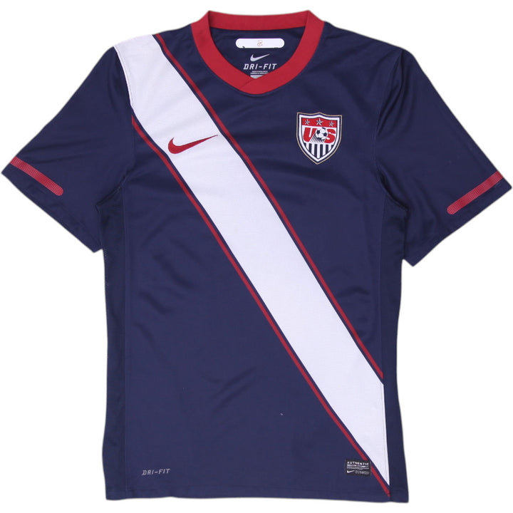 Mens Nike USA 2010-11 Away Football Shirt Jersey Navy Sash Size S World Cup